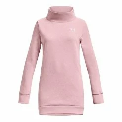 Girls 7-16 Under Armour Rival Fleece Funnel Tunic Pullover Pink -Under Armour SHOP unnamed file 5200