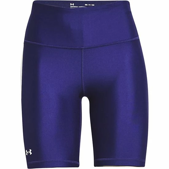Women's Under Armour HeatGear® 8-in. Bike Shorts Versa Blue 7 Women's Under Armour HeatGear® 8-in. Bike Shorts Versa Blue - Image 7