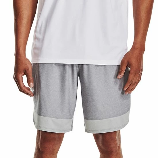 Men's Under Armour Stretch Training Shorts Pitch Gray 10 Men's Under Armour Stretch Training Shorts Pitch Gray - Image 10
