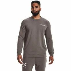 Men's Under Armour Rival Terry Crew Sweatshirt Opal Green -Under Armour SHOP unnamed file 5241