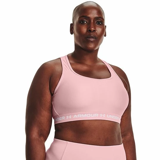 Plus Size Under Armour Crossback 2.0 Medium-Impact Sports Bra Cerise 7 Plus Size Under Armour Crossback 2.0 Medium-Impact Sports Bra Cerise - Image 7