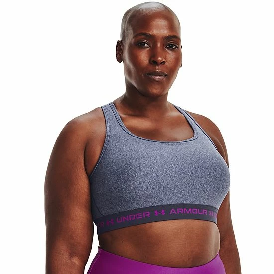 Plus Size Under Armour Crossback 2.0 Medium-Impact Sports Bra Cerise 14 Plus Size Under Armour Crossback 2.0 Medium-Impact Sports Bra Cerise - Image 14
