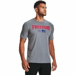 Men's Under Armour Freedom Lockup Flag Tee Academy