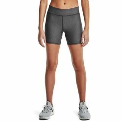 Women's Under Armour HeatGear® Midrise Bike Shorts Purple
