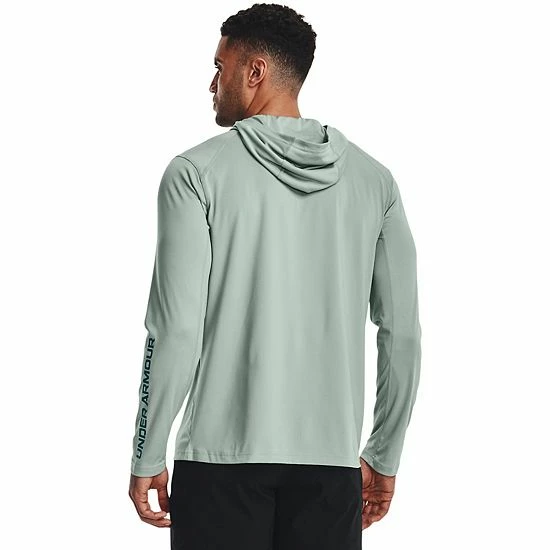 Men's Under Armour Drift Tide UA Tech™ Knit Crewneck Tee Downpour Gray 2 Men's Under Armour Drift Tide UA Tech™ Knit Crewneck Tee Downpour Gray - Image 2