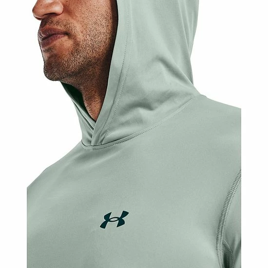 Men's Under Armour Drift Tide UA Tech™ Knit Crewneck Tee Downpour Gray 4 Men's Under Armour Drift Tide UA Tech™ Knit Crewneck Tee Downpour Gray - Image 4
