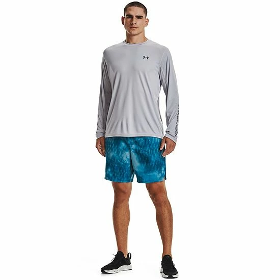 Men's Under Armour Drift Tide UA Tech™ Knit Crewneck Tee Downpour Gray 7 Men's Under Armour Drift Tide UA Tech™ Knit Crewneck Tee Downpour Gray - Image 7