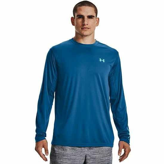 Men's Under Armour Drift Tide UA Tech™ Knit Crewneck Tee Downpour Gray 9 Men's Under Armour Drift Tide UA Tech™ Knit Crewneck Tee Downpour Gray - Image 9