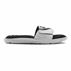 Under Armour Ignite VI Kids' Slide Sandals White Black Black 22 Under Armour Ignite VI Kids' Slide Sandals White Black Black -Under Armour SHOP unnamed file 5348