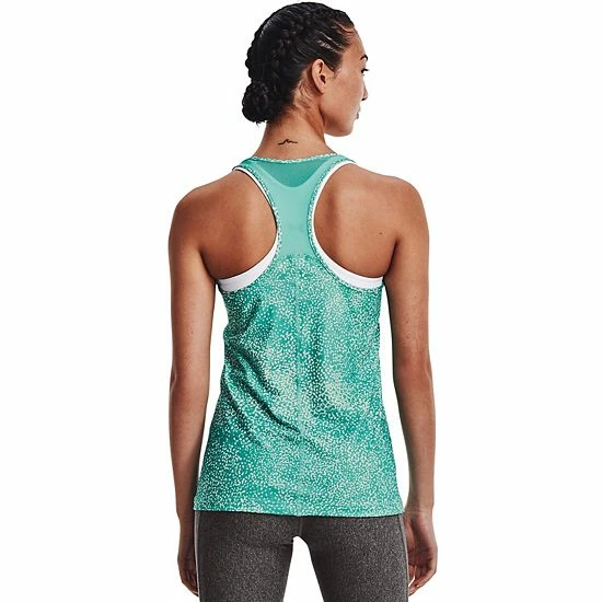 Women's Under Armour HeatGear® Armour Racerback Tank Beta Retro Pink 2 Women's Under Armour HeatGear® Armour Racerback Tank Beta Retro Pink - Image 2