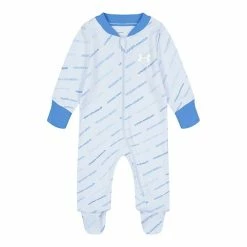 Baby Boy Under Armour Wordmark Allover Print Sleep & Play