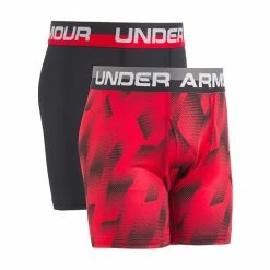 Boys 6-20 Under Armour 2-Pack Performance Boxer Briefs Red Black -Under Armour SHOP unnamed file 5409