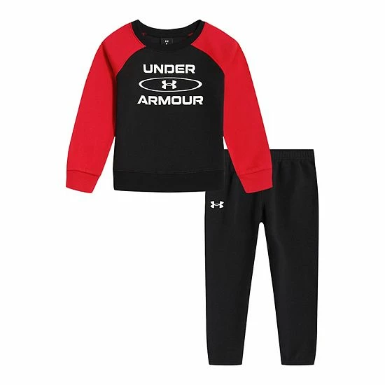 Boys 4-7 Under Armour Raglan Sleeve Pullover Graphic Sweatshirt & Jogger Pants Set 1 Boys 4-7 Under Armour Raglan Sleeve Pullover Graphic Sweatshirt & Jogger Pants Set
