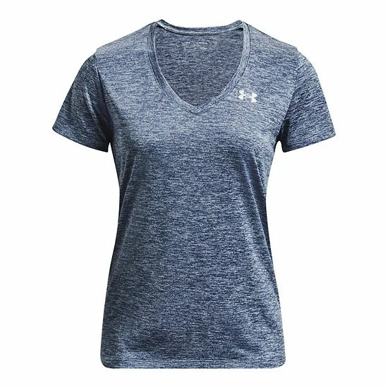 Women's Under Armour Tech™ Twist V-Neck Tee Black 5 Women's Under Armour Tech™ Twist V-Neck Tee Black - Image 5