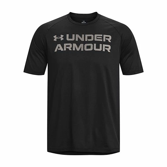 Men's Under Armour Gradient Tech 2.0 Tee Tempered Steel 5 Men's Under Armour Gradient Tech 2.0 Tee Tempered Steel - Image 5