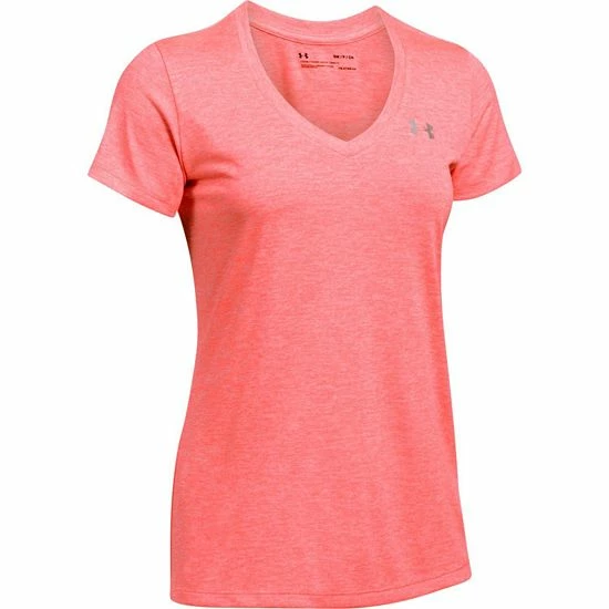 Women's Under Armour Tech™ Twist V-Neck Tee Black 9 Women's Under Armour Tech™ Twist V-Neck Tee Black - Image 9