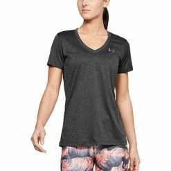Women's Under Armour Tech™ Twist V-Neck Tee Black 30 Women's Under Armour Tech™ Twist V-Neck Tee Black -Under Armour SHOP unnamed file 548