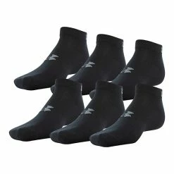 Men's Under Armour Essential 6-pack Lite Low-Cut Socks Black -Under Armour SHOP unnamed file 5517