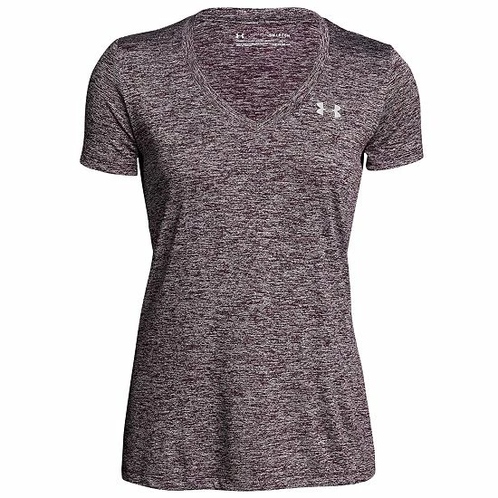 Women's Under Armour Tech™ Twist V-Neck Tee Black 16 Women's Under Armour Tech™ Twist V-Neck Tee Black - Image 16