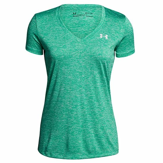 Women's Under Armour Tech™ Twist V-Neck Tee Black 17 Women's Under Armour Tech™ Twist V-Neck Tee Black - Image 17