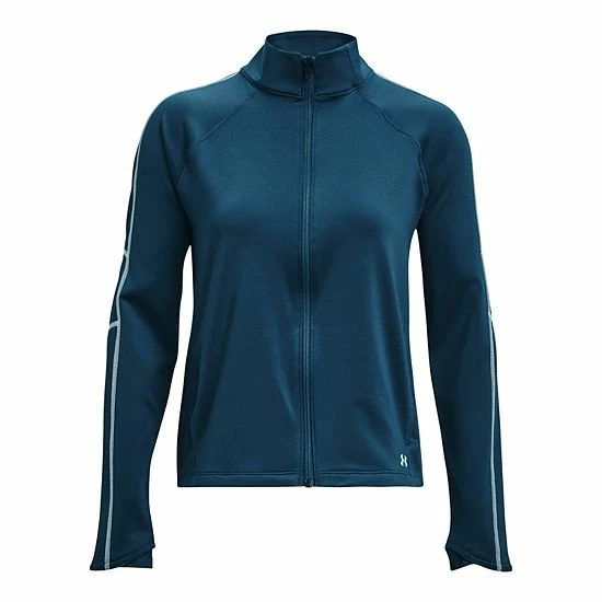 Women's Under Armour Train Cold Weather Jacket Petrol Blue 5 Women's Under Armour Train Cold Weather Jacket Petrol Blue - Image 5