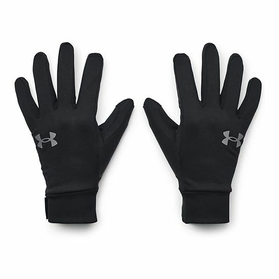 Men's Under Armour Storm Liner Touchscreen Gloves Black 4 Men's Under Armour Storm Liner Touchscreen Gloves Black - Image 4
