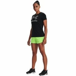Women's Under Armour Play Up 3.0 Shorts Black Heather 22 Women's Under Armour Play Up 3.0 Shorts Black Heather -Under Armour SHOP unnamed file 5557