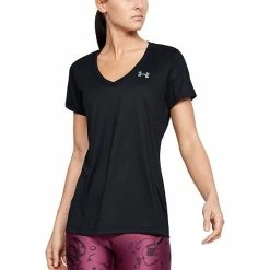 Women's Under Armour Tech™ Twist V-Neck Tee Black 38 Women's Under Armour Tech™ Twist V-Neck Tee Black -Under Armour SHOP unnamed file 556