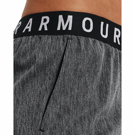 Women's Under Armour Play Up 3.0 Shorts Black Heather 8 Women's Under Armour Play Up 3.0 Shorts Black Heather - Image 8