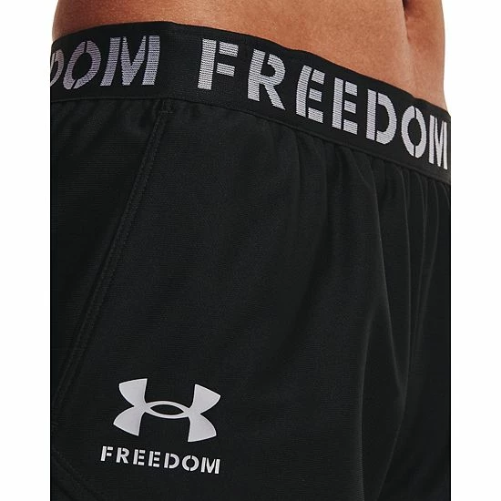 Women's Under Armour Freedom Play Up Shorts Black 2 Women's Under Armour Freedom Play Up Shorts Black - Image 2