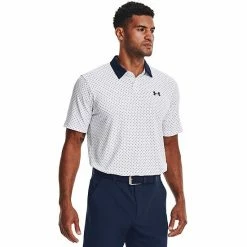 Men's Under Armour Patterned Performance Golf Polo White 13 Men's Under Armour Patterned Performance Golf Polo White -Under Armour SHOP unnamed file 5592