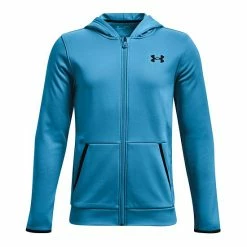Boys 8-20 Under Armour Armour Fleece® Full Zip Hoodie Dark Teal 14 Boys 8-20 Under Armour Armour Fleece® Full Zip Hoodie Dark Teal -Under Armour SHOP unnamed file 560