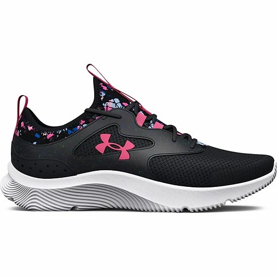 Under Armour UA Infinity 2.0 Big Kids' Printed Running Shoes Black 6 Under Armour UA Infinity 2.0 Big Kids' Printed Running Shoes Black - Image 6
