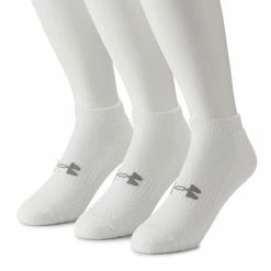 Men's Under Armour 3-pack Low-Cut Training Socks Black