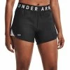 Women's Under Armour Play Up Shorts Black Pink