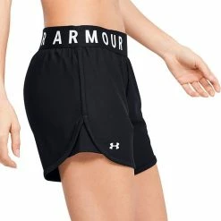 Women's Under Armour Play Up Shorts Black Pink -Under Armour SHOP unnamed file 5623