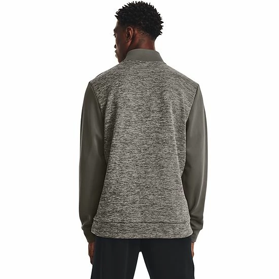 Big & Tall Under Armour Twist Fleece Pullover Pewter 2 Big & Tall Under Armour Twist Fleece Pullover Pewter - Image 2