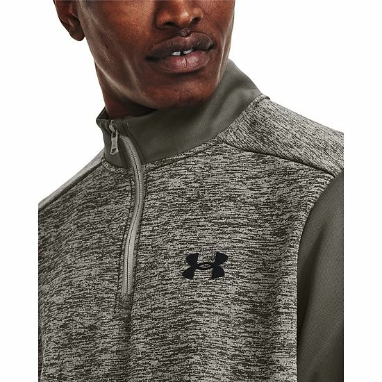 Big & Tall Under Armour Twist Fleece Pullover Pewter 4 Big & Tall Under Armour Twist Fleece Pullover Pewter - Image 4