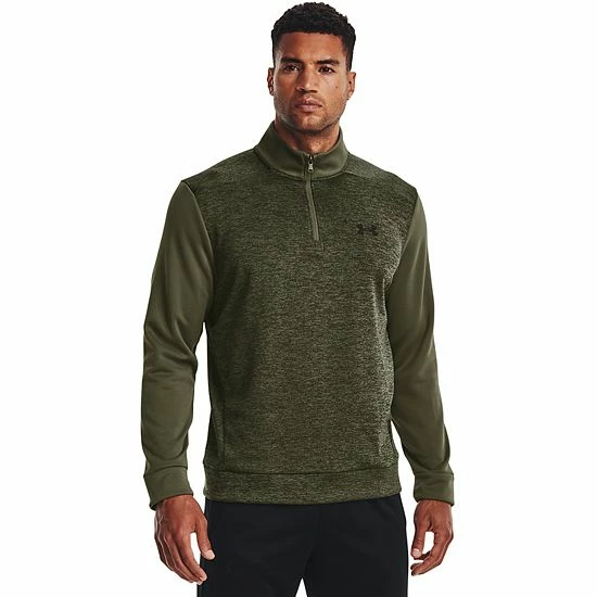 Big & Tall Under Armour Twist Fleece Pullover Pewter 5 Big & Tall Under Armour Twist Fleece Pullover Pewter - Image 5
