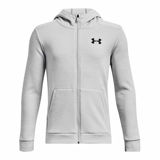 Boys 8-20 Under Armour Armour Fleece® Full Zip Hoodie Dark Teal 11 Boys 8-20 Under Armour Armour Fleece® Full Zip Hoodie Dark Teal - Image 11