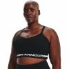 Plus Size Under Armour Seamless Low-Impact Longline Sports Bra White