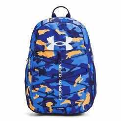 Under Armour Hustle Sport Backpack Green Print