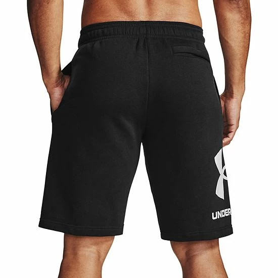 Big & Tall Under Armour Rival Fleece Shorts Indigo 2 Big & Tall Under Armour Rival Fleece Shorts Indigo - Image 2