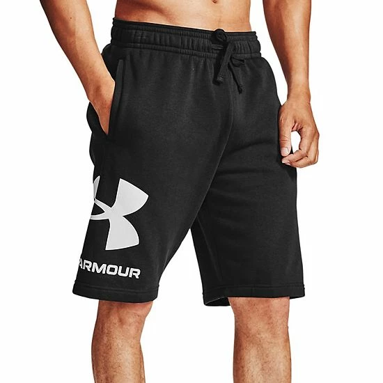 Big & Tall Under Armour Rival Fleece Shorts Indigo 7 Big & Tall Under Armour Rival Fleece Shorts Indigo - Image 7
