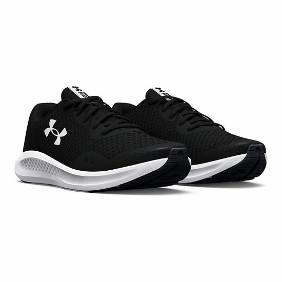 Under Armour Charged Pursuit 3 Grade School Kids' Running Shoes Aurora Purple 2 Under Armour Charged Pursuit 3 Grade School Kids' Running Shoes Aurora Purple - Image 2