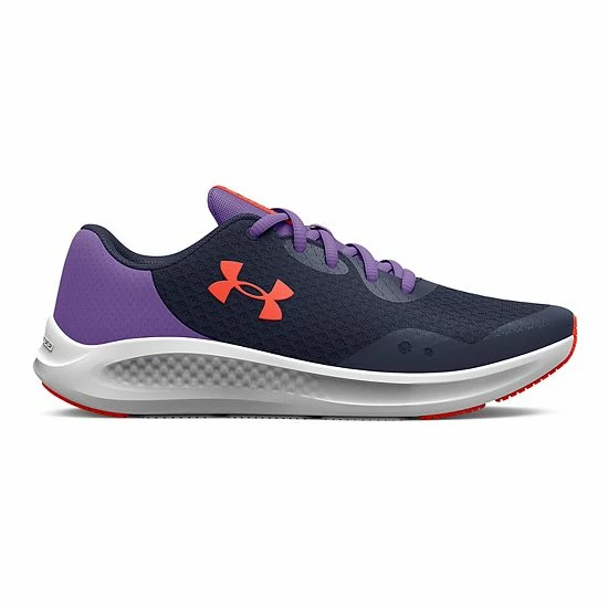 Under Armour Charged Pursuit 3 Grade School Kids' Running Shoes Aurora Purple 14 Under Armour Charged Pursuit 3 Grade School Kids' Running Shoes Aurora Purple - Image 14