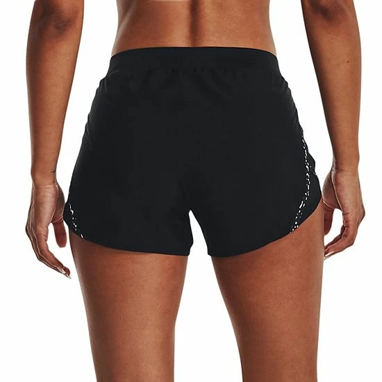 Women's Under Armour Fly-By 2.0 Logo Graphic Shorts 2 Women's Under Armour Fly-By 2.0 Logo Graphic Shorts - Image 2