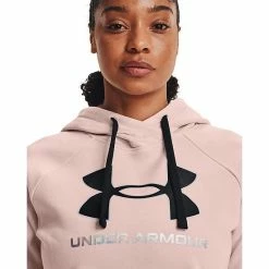 Women's Under Armour Rival Fleece Logo Hoodie Steel Medium Heather -Under Armour SHOP unnamed file 596