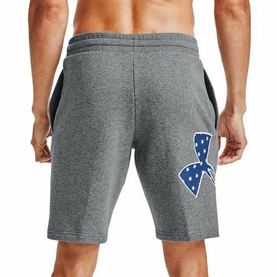 Men's Under Armour Freedom Rival Shorts Pitch Gray Medium 2 Men's Under Armour Freedom Rival Shorts Pitch Gray Medium - Image 2