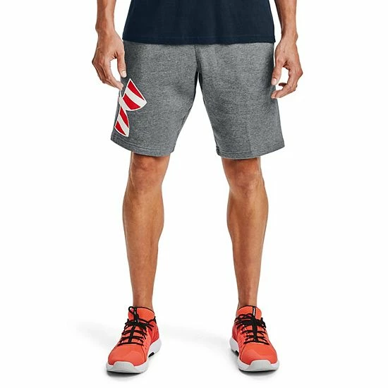 Men's Under Armour Freedom Rival Shorts Pitch Gray Medium 4 Men's Under Armour Freedom Rival Shorts Pitch Gray Medium - Image 4
